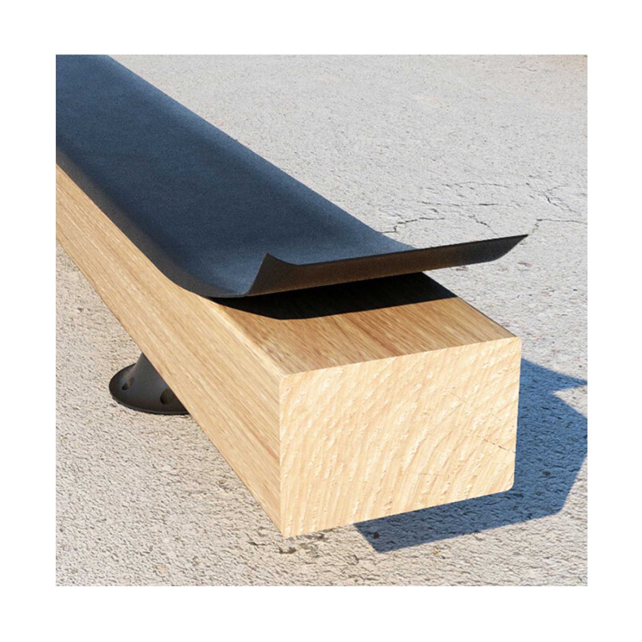 Deck Band UV Butyl Adhesive Tape, 75mm x 10m on timber
