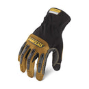 Ironclad Ranchworx Genuine Leather Gloves, Back of hand