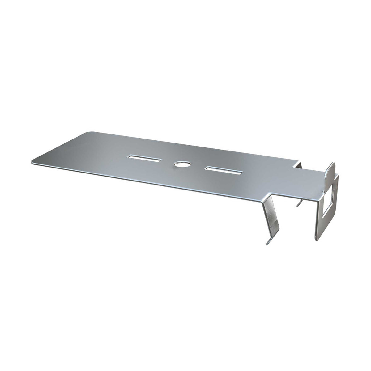 Moonbay Adjustable Pedestal, Stainless Steel Clips, Top