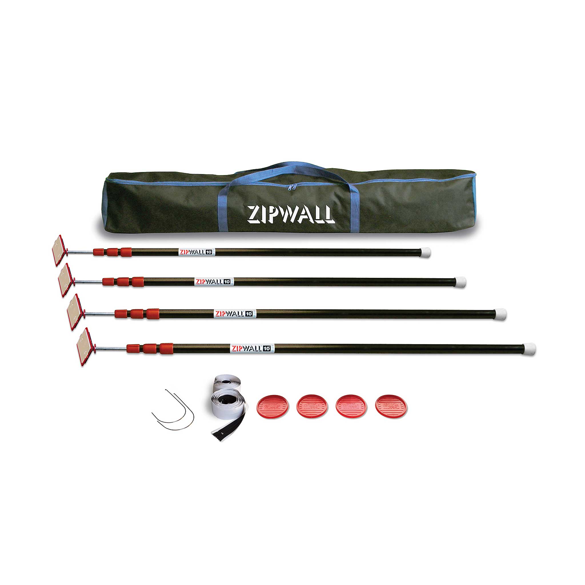 ZIPWALL Dust Containment 4 Pole Kit