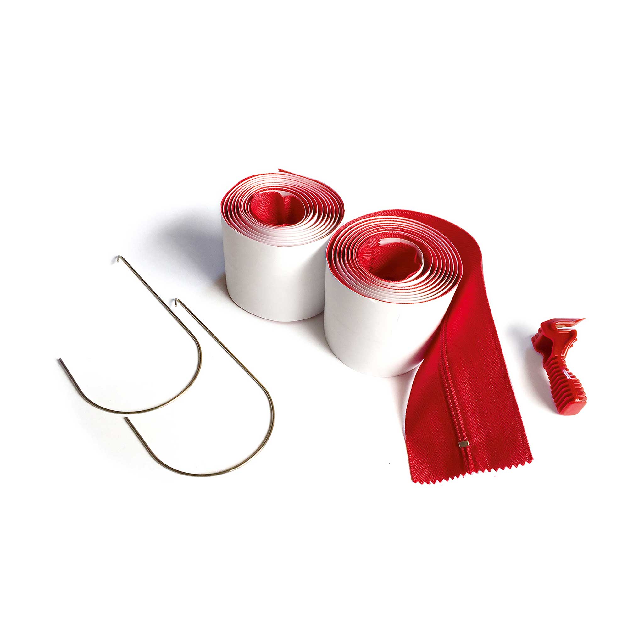 ZIPWALL Heavy Duty Adhesive Zippers - 2 pack