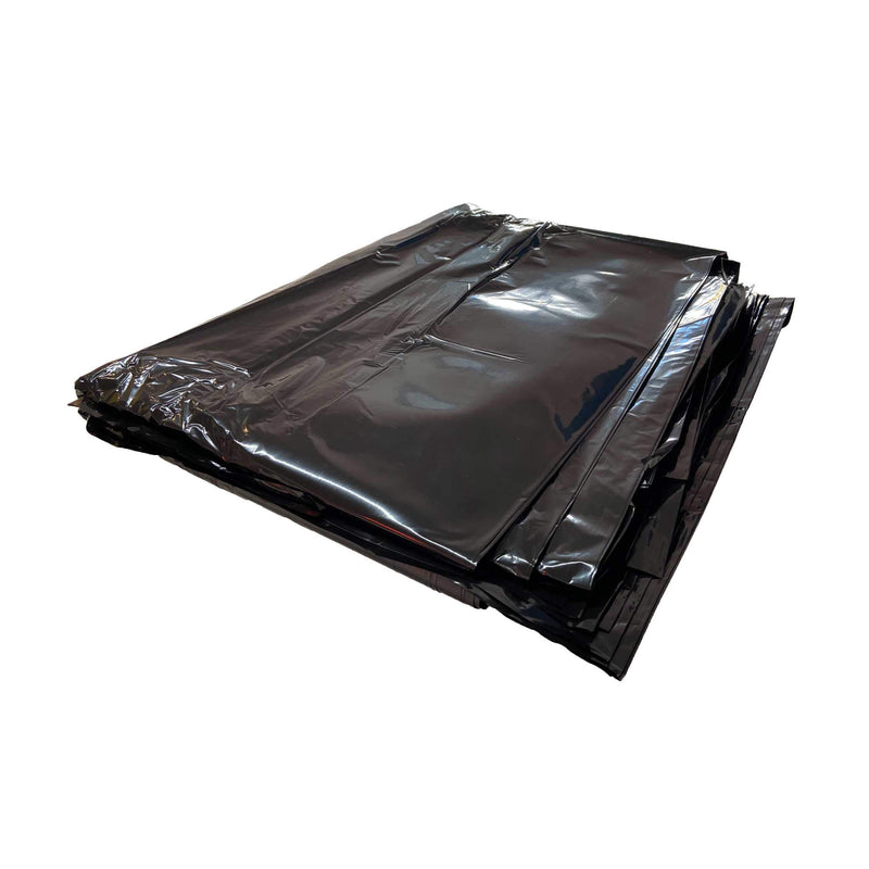 Black Wheely Bin Liner, 1500mm x 750mm - 50 bags