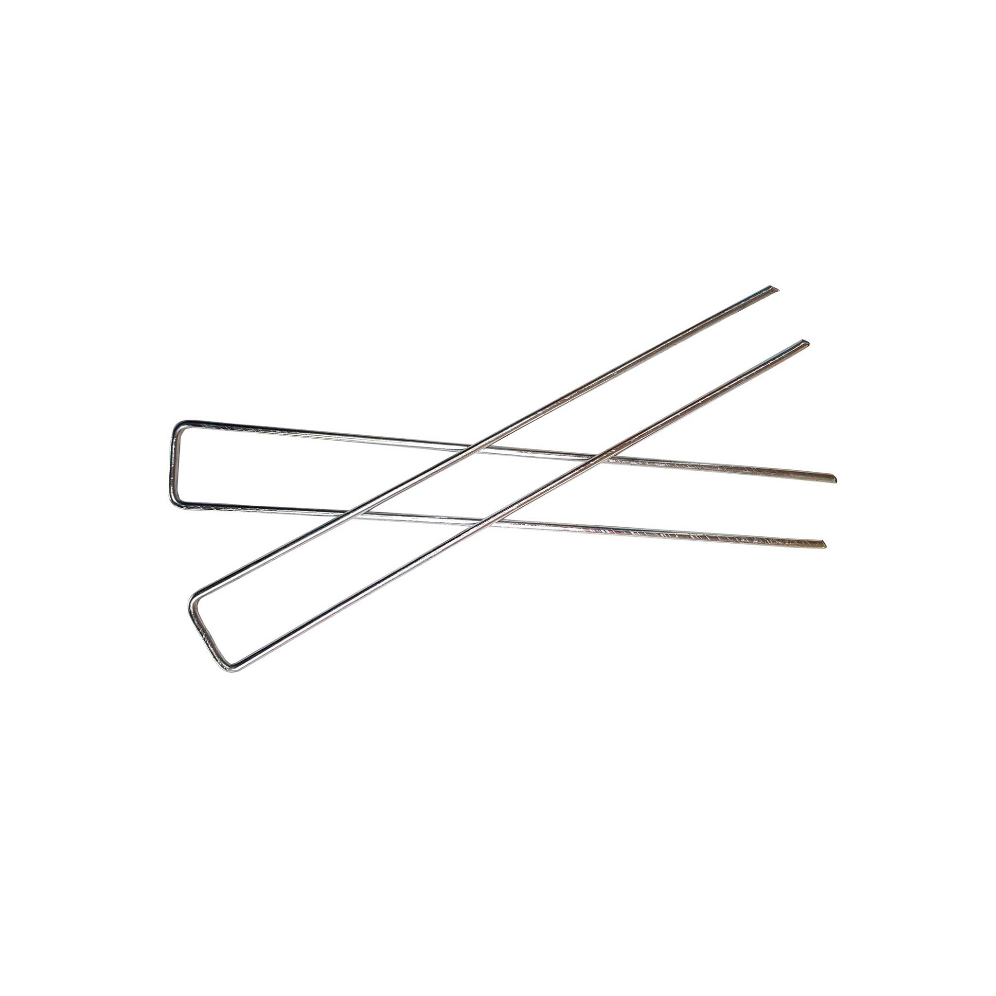 Steel Ground Staples for polythene or weed mat