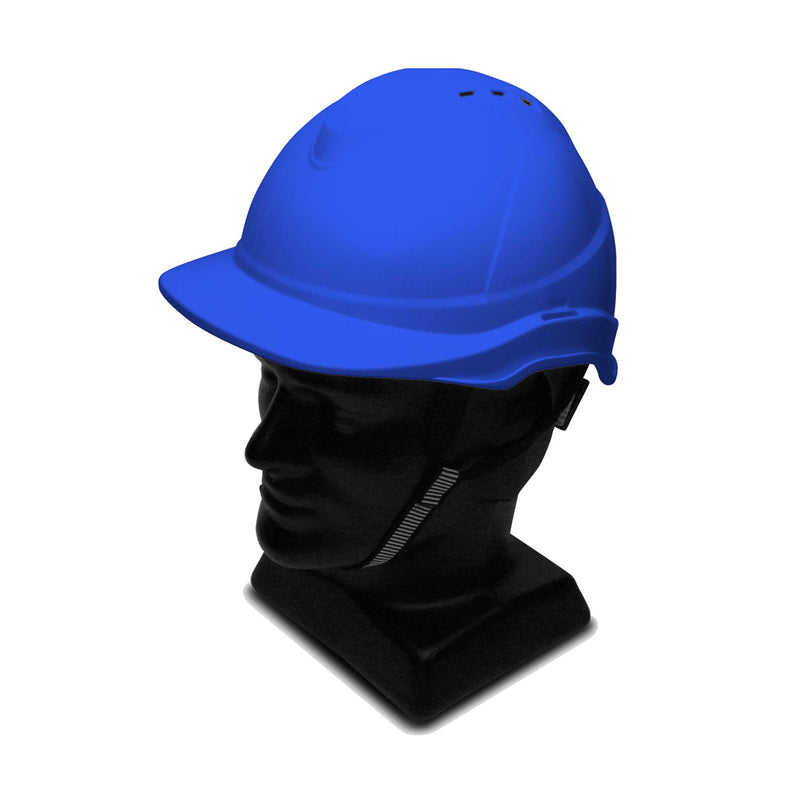 Wise Hard Hat with 6 Point Suspension, Blue