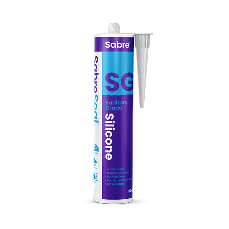 SabreSeal SG Sanitary Silicone, 300ml Cartridge
