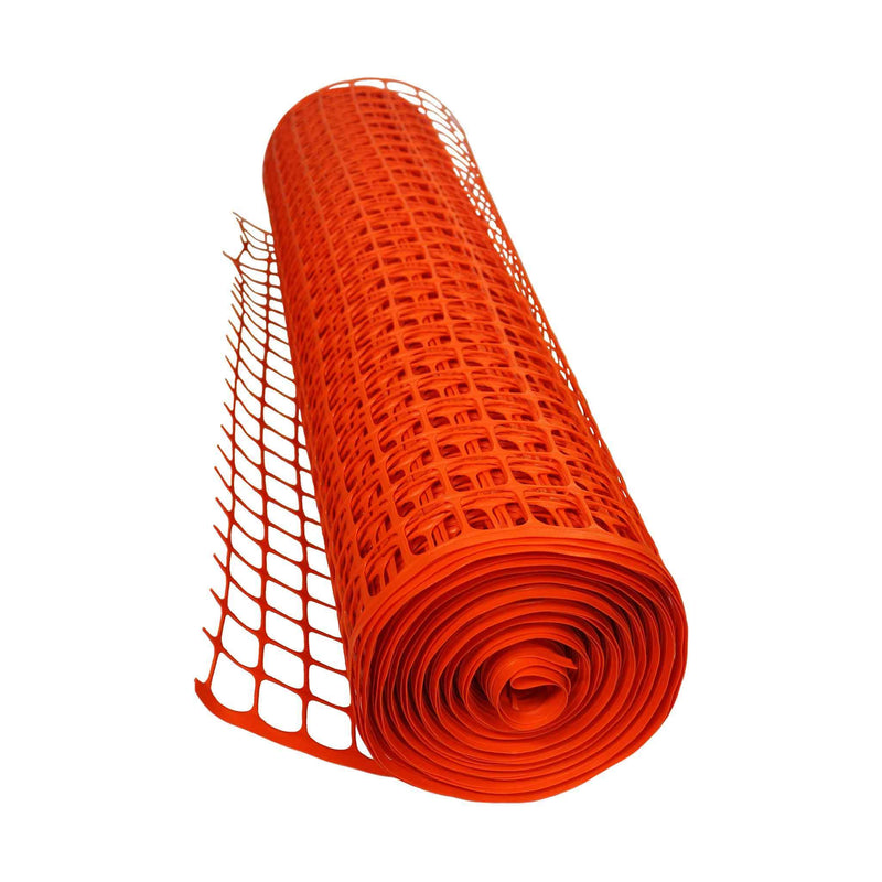 Safety Mesh, 300gsm, 1m x 30m roll Orange, Temporary Fencing