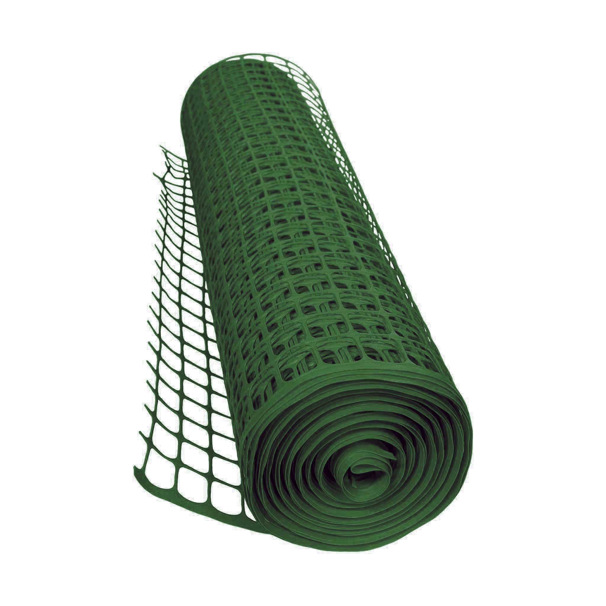 Safety Mesh, 300gsm, 1m x 30m roll, Green, Temporary Fencing garden pets
