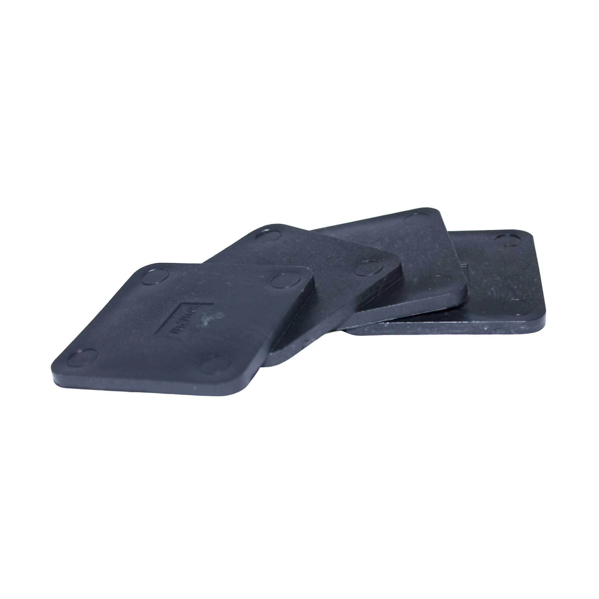 Square Plastic Packers, 70x70x5mm, 100pcs