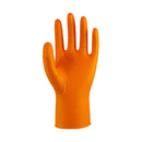 Diamond Grip 098 Orange Nitrile Gloves, 100 Pack