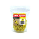 Deck Spacer 4mm Yellow - Timber Decking, Large Tiles & Paving