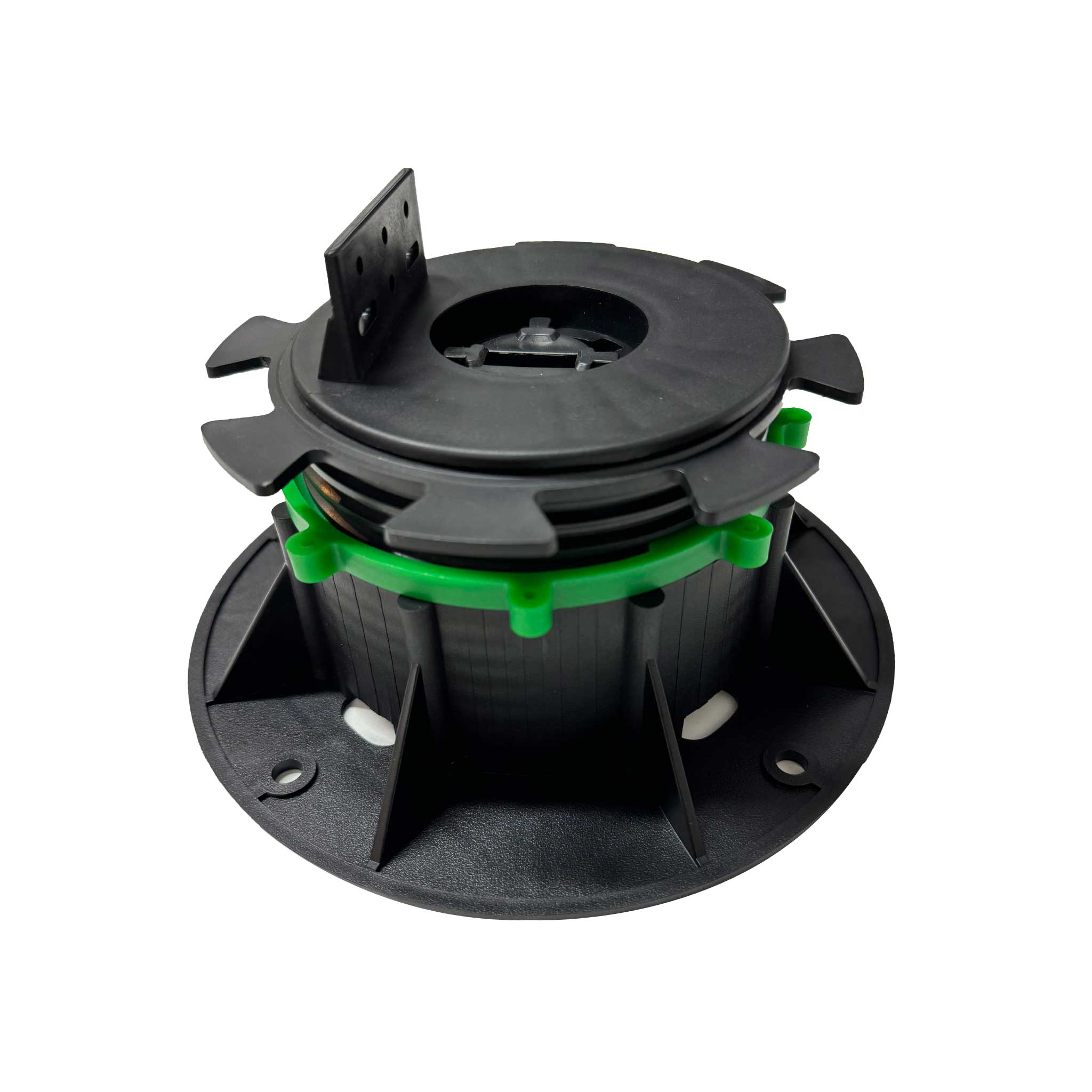 Moonbay Pedestal, MB-SLO-C 67mm-157mm with Self Adjusting Head, Joist Cradle