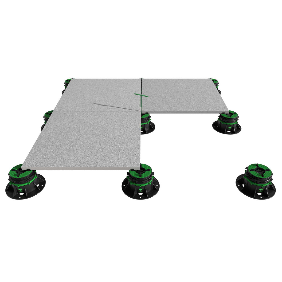 Moonbay SLO Pedestals, self adjusting head with tiles