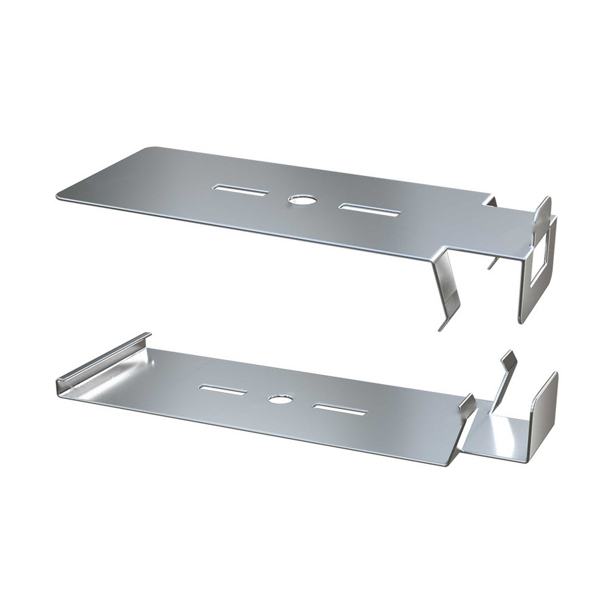 Moonbay Adjustable Pedestal, Stainless Steel Clips