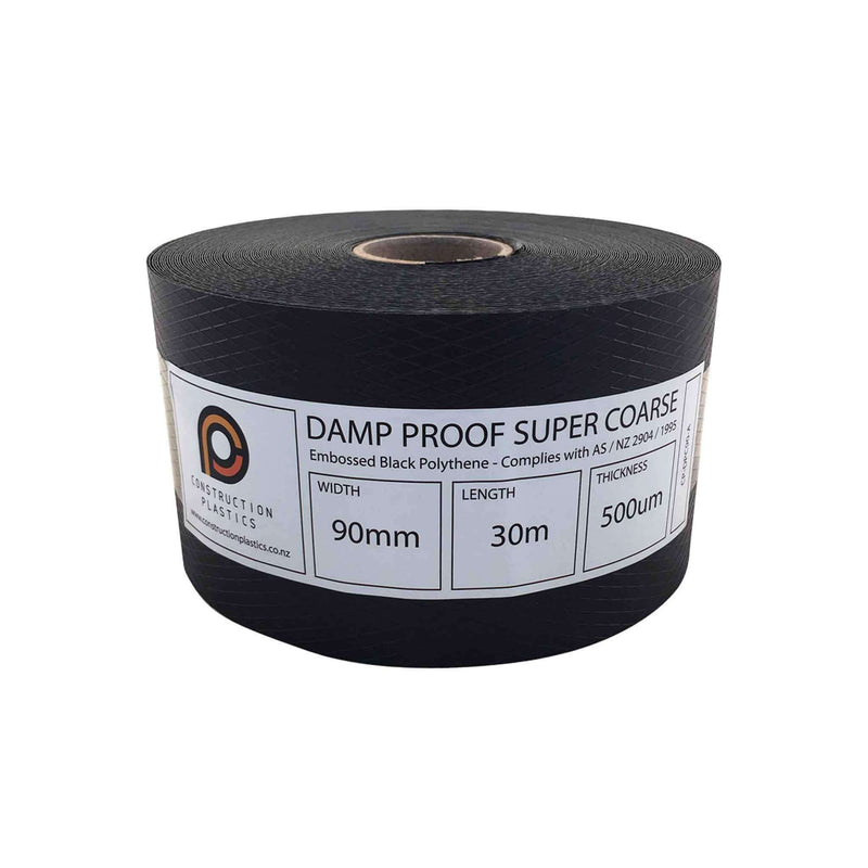 DPC, Damp Proof Course, 500μm PE, 90mm, 30m roll