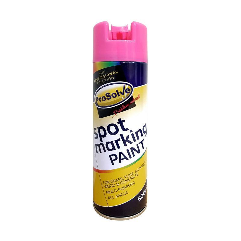 ProSolve Spot Marking Paint 500ml, Fluorescent Pink