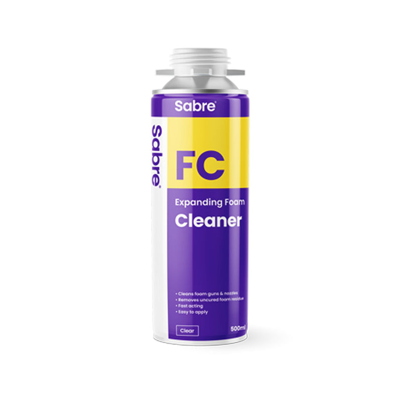 Sabre FC Expanding Foam Cleaner 500ml Aerosol