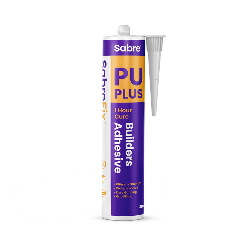 Sabre Fix PU Polyurethane Adhesive, 310ml Cartridge