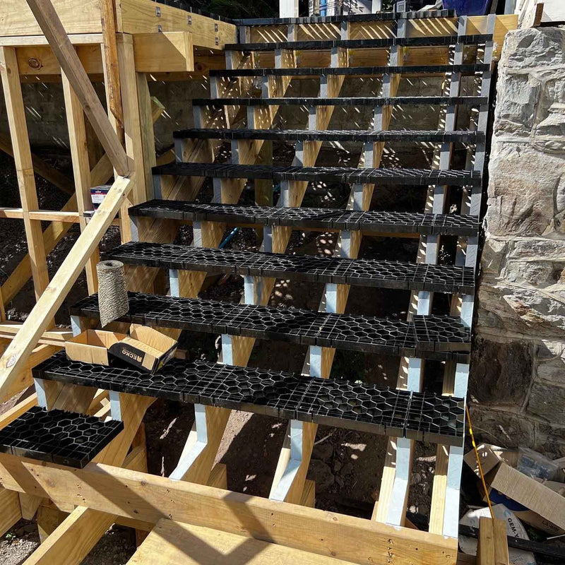 Silca System stairs install